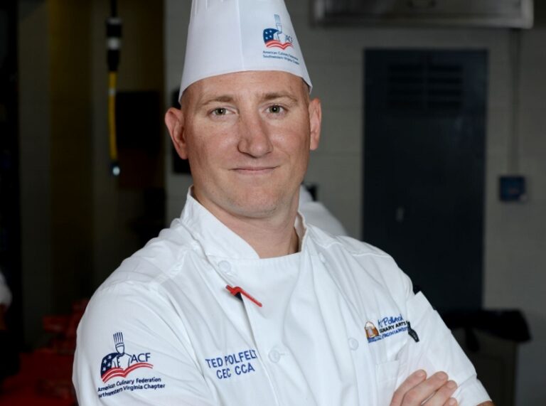Virginia Western’s Chef Polfelt Named to ACF Culinary Team USA