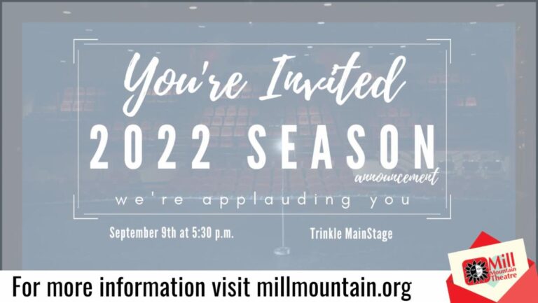 Mill Mountain Theatre Announces 2022 Season