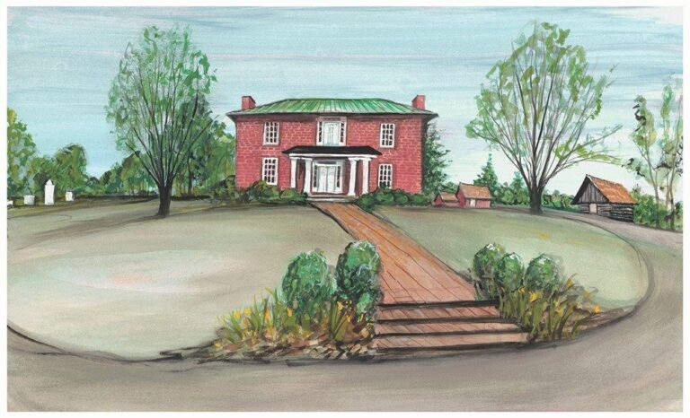 New P. Buckley Moss Paintings Celebrate Reynolds Homestead