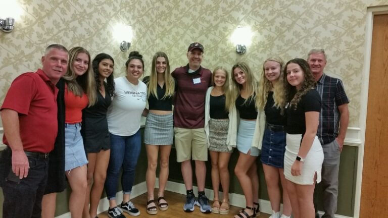 Virginia Tech Softball Big Hit At Local Sports Club