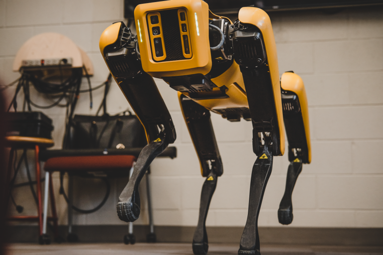 Collaboration Advances Legged Robot Research on VA Tech Construction Sites