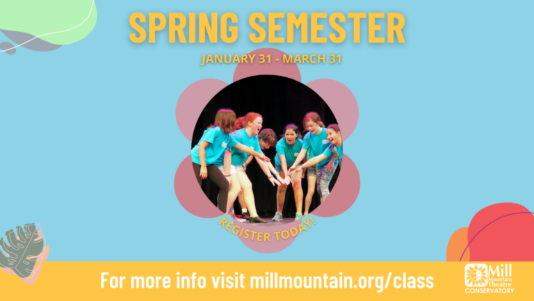 Registration Open for Spring Classes at Mill Mountain Theatre