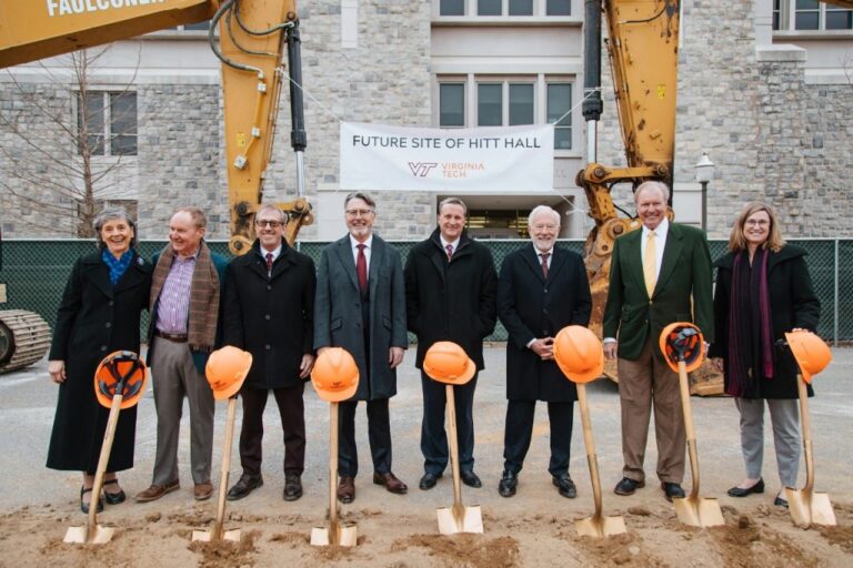 Ground Broken on New Hall at Virginia Tech