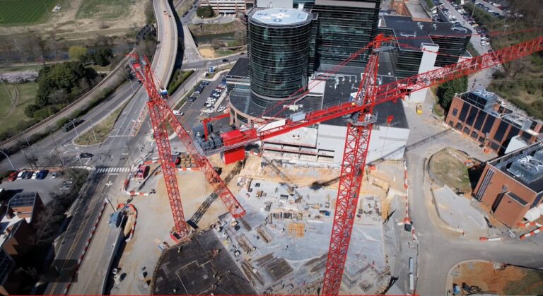 Carilion’s Crystal Spring Tower Construction Begins Vertical Construction