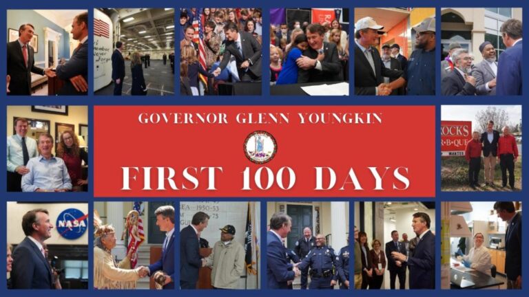 Youngkin Reflects on First 100 Days in Office