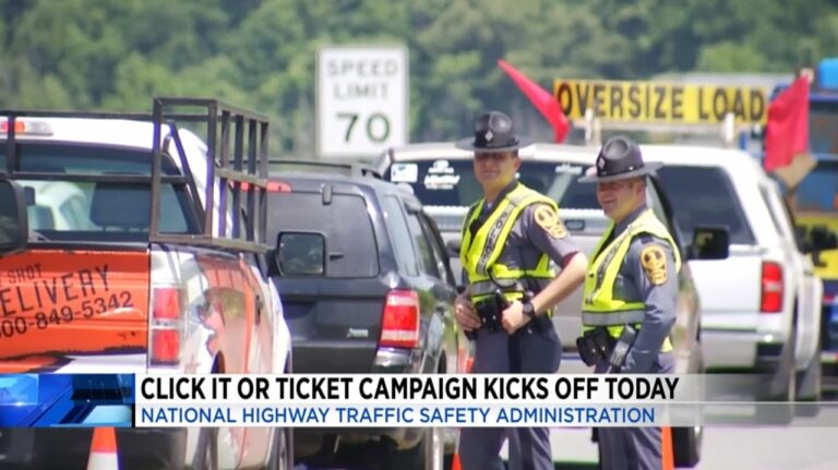 Click It or Ticket Effort Occurs Before / During High-Traffic Holiday