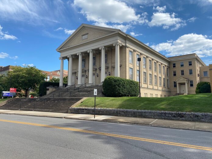 The former Calvary Baptist Church building.