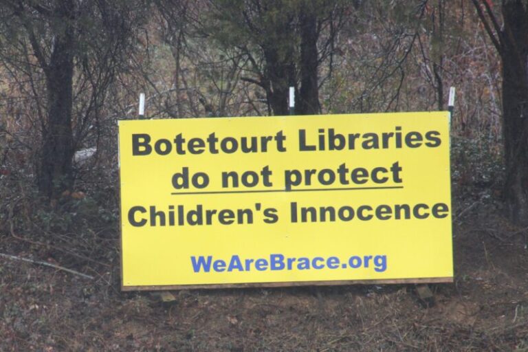 “Absolutely Unconscionable” / Explicit Library Content Targeting Minors Roils Botetourt