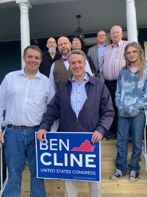 SERWAN ZANGANA: Congressman Ben Cline Walks Southeast Neighborhood