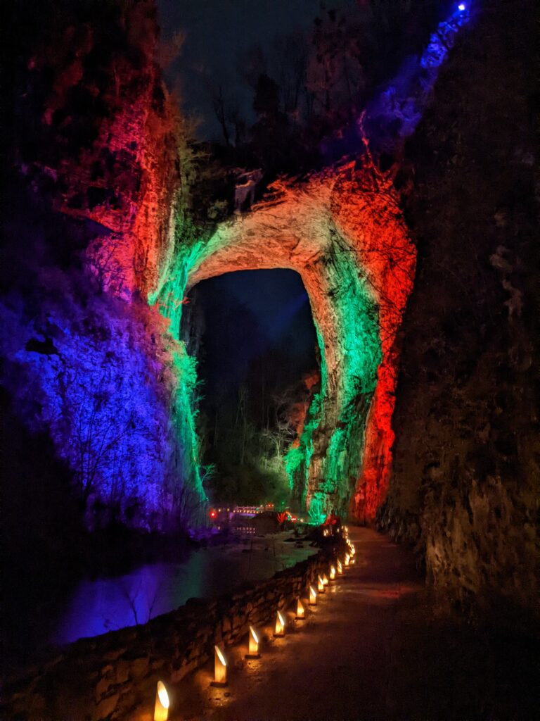 Luminary Nights returns to Natural Bridge State Park