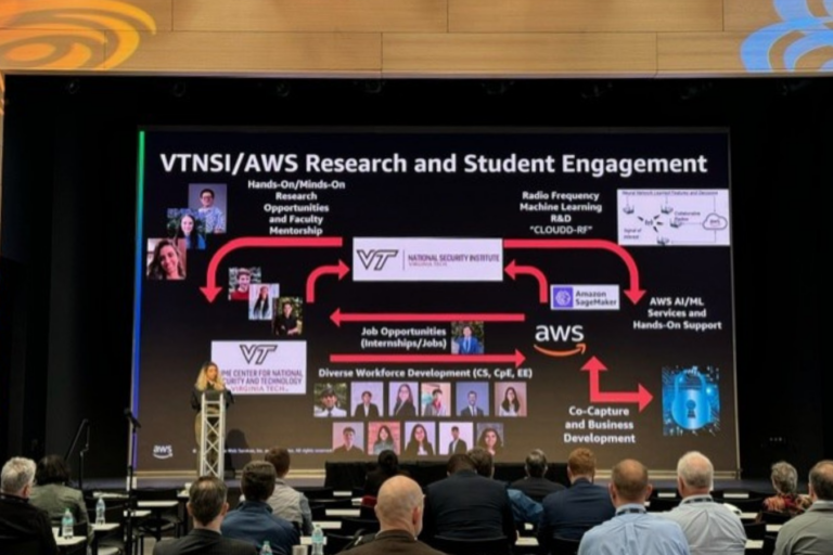 VA Tech Research Partnership With Amazon Highlighted at Artificial Intelligence Conference