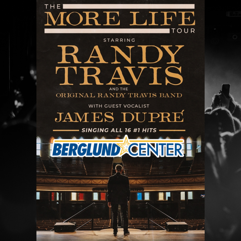 Legendary Country Singer, Randy Travis brings his “More Life” Tour to Berglund Center on October 25th