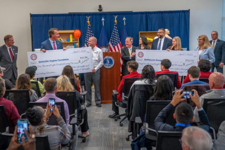 Youngkin Donates Salary to Support Virginia Workforce Programs