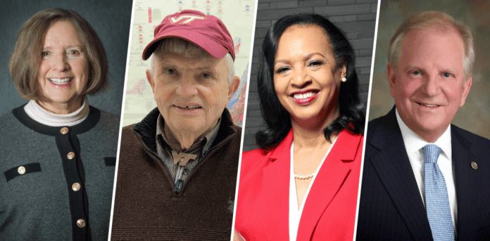 Four Hokies Are Being Honored for for Service, Achievement, and Impact