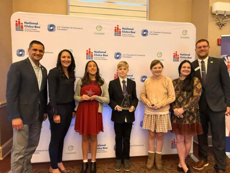 Roanoke Students Compete in 2025 National Civics Bee at Roanoke College