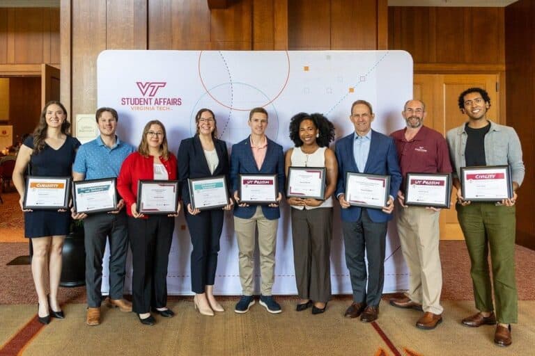 VA Tech Celebrates Aspire! Award Recipients for Service, Leadership, and Impact
