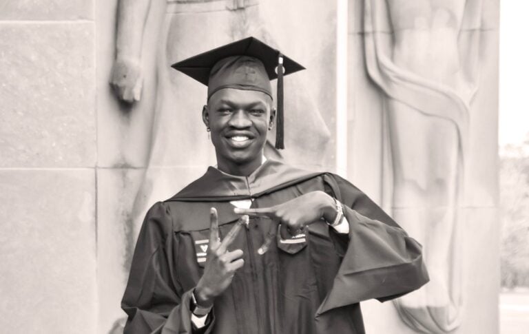 Hokie opens doors for students in Kenyan refugee camp