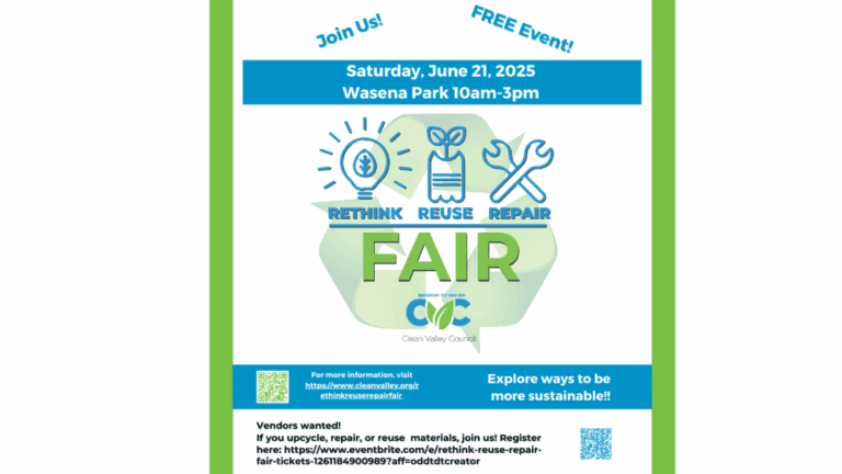 Roanoke’s Rethink, Reuse, Repair Fair Returns to Wasena Park June 21