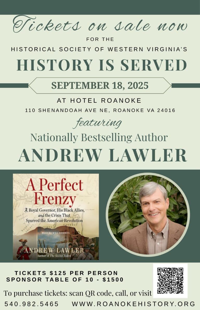 Nationally Bestselling Author Andrew Lawler to Speak for Roanoke History Museum