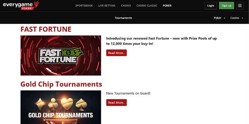 EveryGame Casino USA - Poker