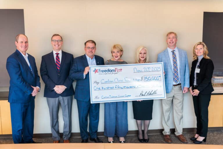 Freedom First Donates $150K to Carilion’s Cancer Campaign
